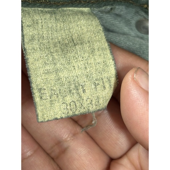 Vintage Gap Jeans Women's Green High Rise Classic Straight Leg Jeans Size‎ 30X34 - Picture 2 of 8
